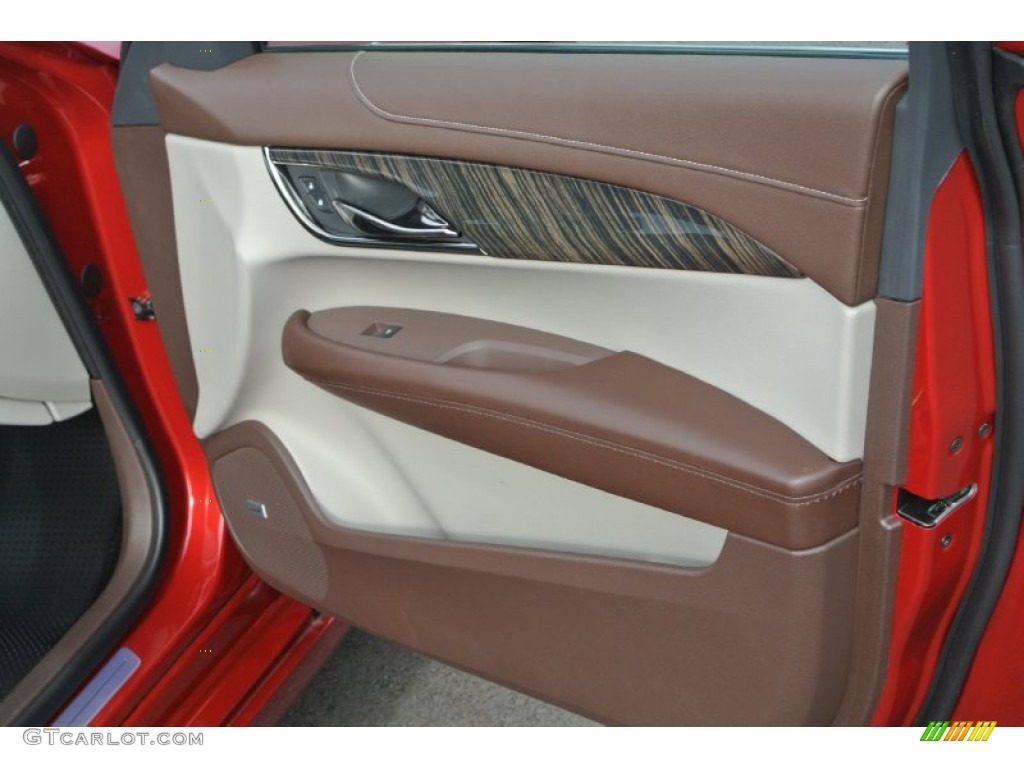 2013 ATS 2.5L Luxury - Crystal Red Tintcoat / Light Platinum/Brownstone Accents photo #18