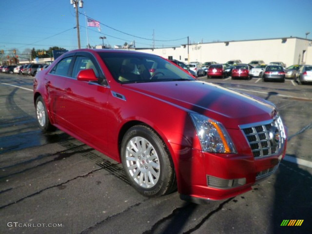 Crystal Red Tintcoat 2012 Cadillac CTS 4 3.0 AWD Sedan Exterior Photo #89272721