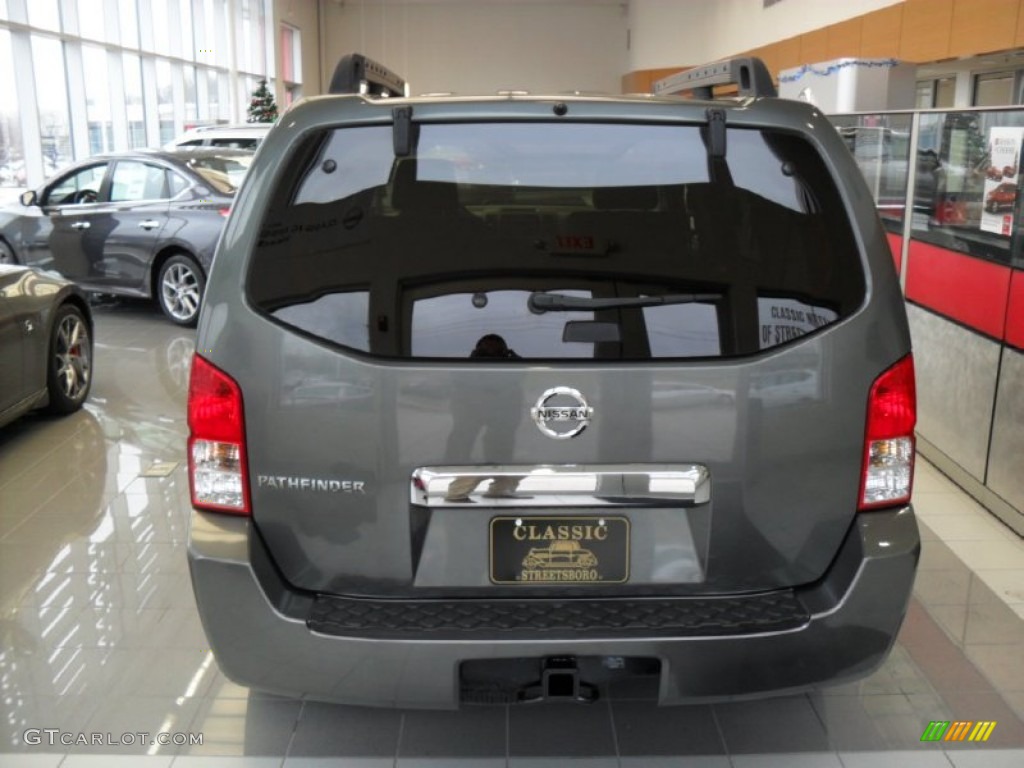 2007 Pathfinder SE 4x4 - Storm Gray / Desert photo #4