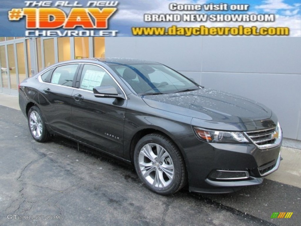 2014 Impala LT - Ashen Gray Metallic / Jet Black photo #1