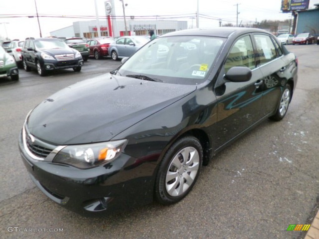 Obsidian Black Pearl 2008 Subaru Impreza 2.5i Sedan Exterior Photo #89275110