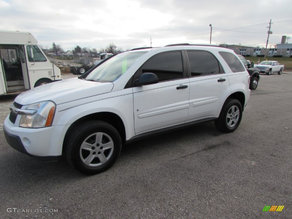 2006 Equinox LS - Summit White / Light Gray photo #8