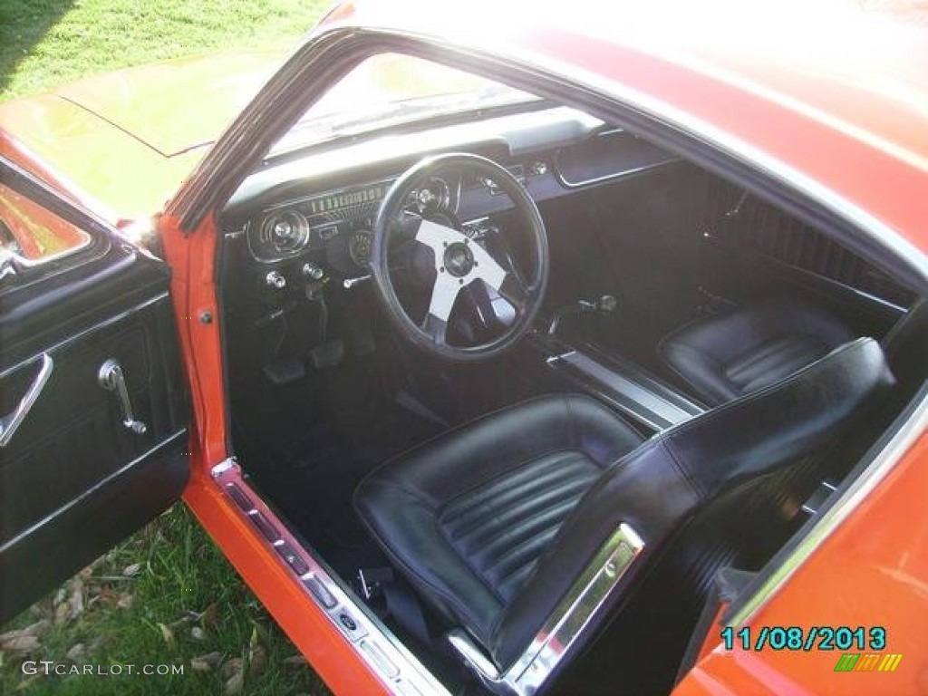 1965 Mustang Fastback - Poppy Red / Black photo #12
