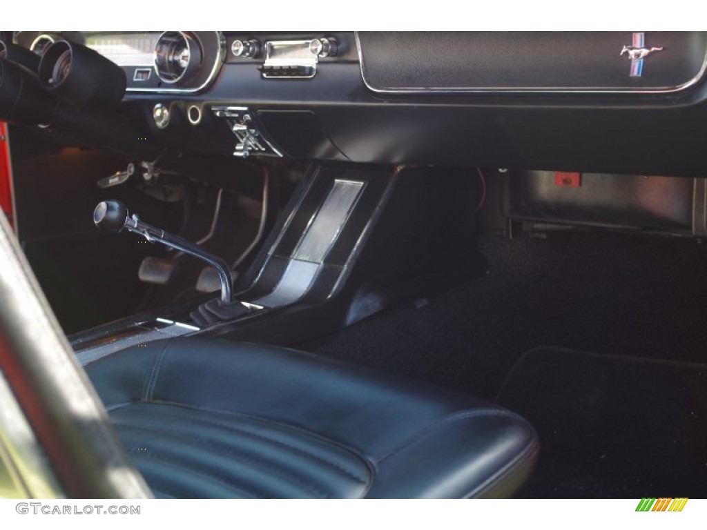1965 Mustang Fastback - Poppy Red / Black photo #15