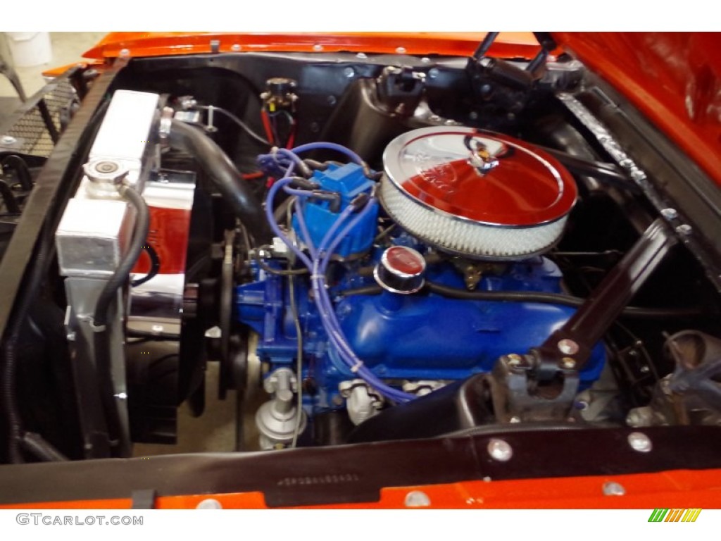 1965 Mustang Fastback - Poppy Red / Black photo #23
