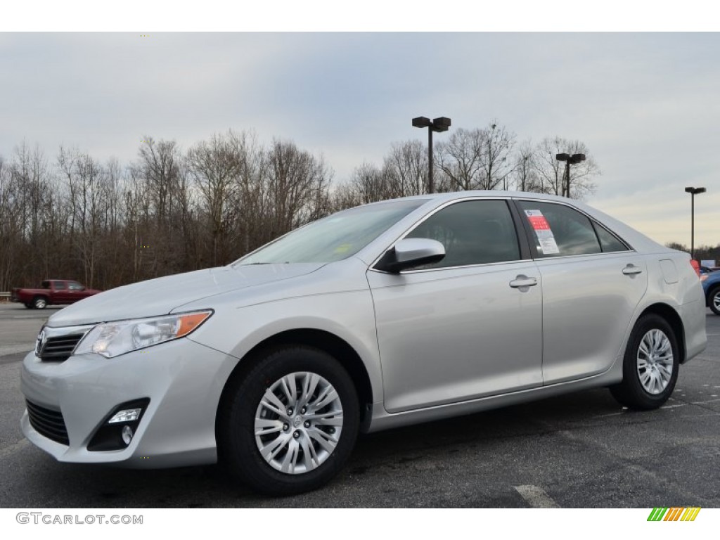 2014 Camry L - Classic Silver Metallic / Ash photo #3