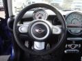 Blue/Carbon Black 2008 Mini Cooper S Clubman Steering Wheel