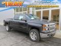 2014 Tungsten Metallic Chevrolet Silverado 1500 LT Double Cab 4x4  photo #1