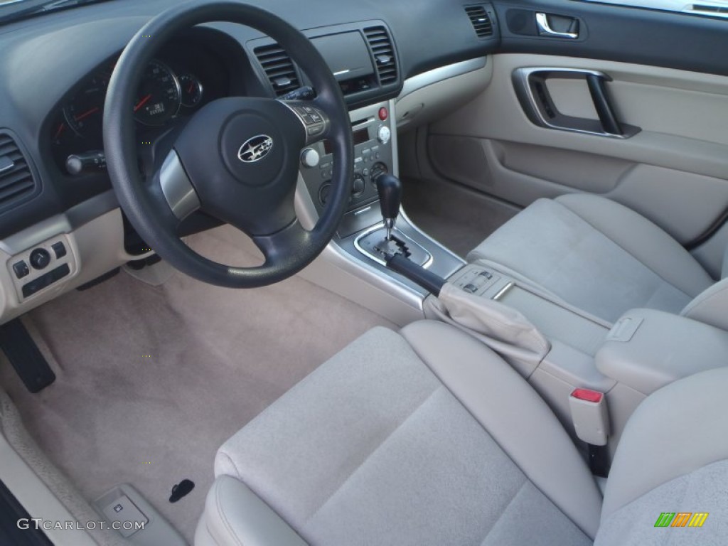 Warm Ivory Interior 2008 Subaru Outback 2.5i Wagon Photo #89276904