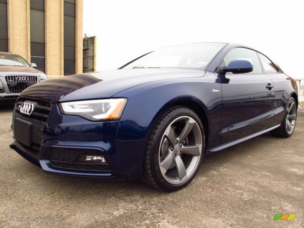 Estoril Blue Crystal 2014 Audi S5 3.0T Premium Plus quattro Coupe Exterior Photo #89276955