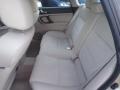 2008 Subaru Outback Warm Ivory Interior Rear Seat Photo