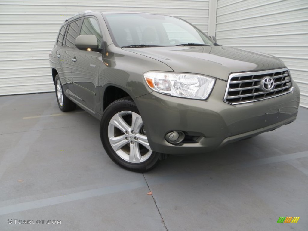 Cypress Green Pearl 2008 Toyota Highlander Limited Exterior Photo #89277255