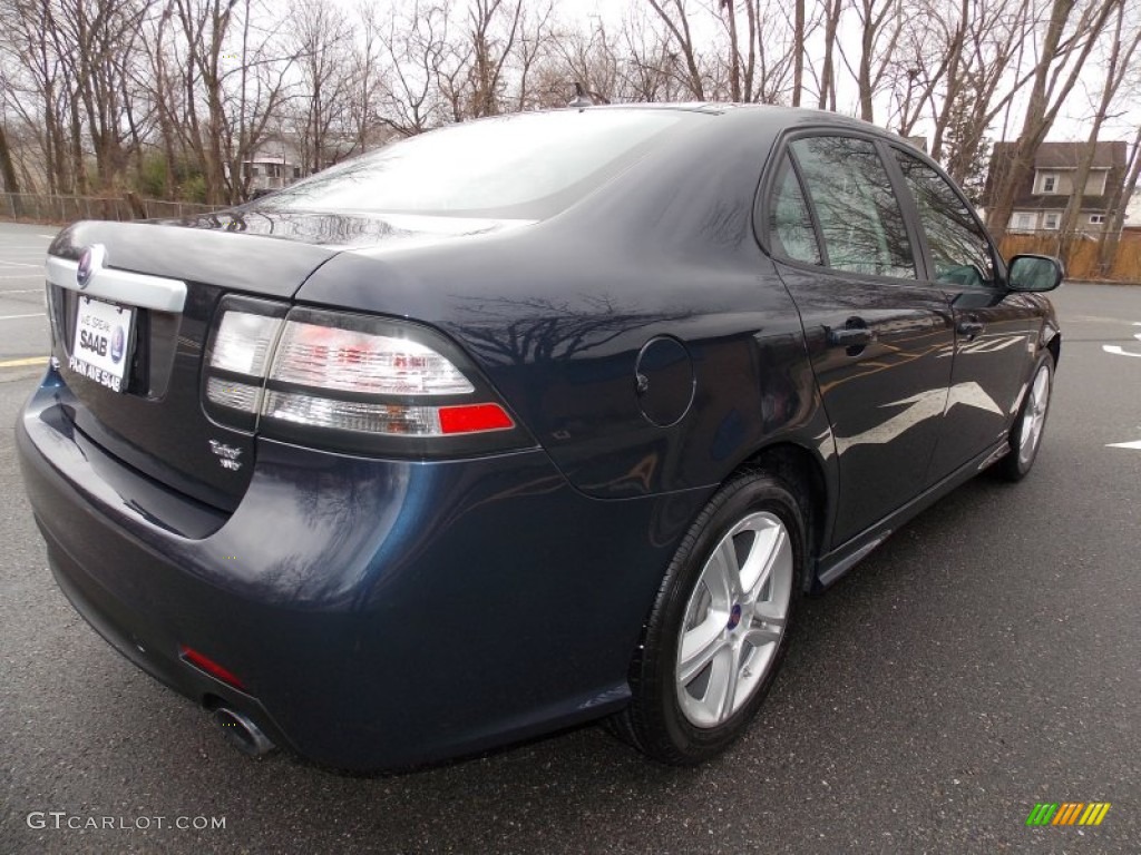 2011 9-3 2.0T Sport Sedan XWD - Nocturne Blue Metallic / Parchment photo #5