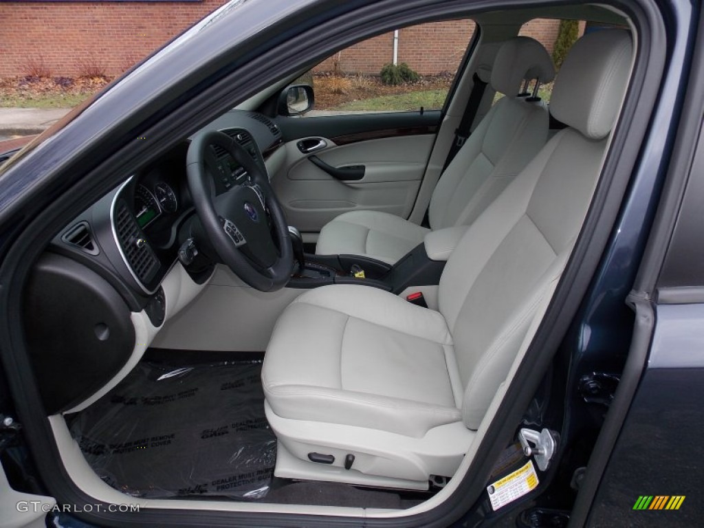 2011 9-3 2.0T Sport Sedan XWD - Nocturne Blue Metallic / Parchment photo #12