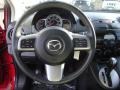 Black 2012 Mazda MAZDA2 Touring Steering Wheel