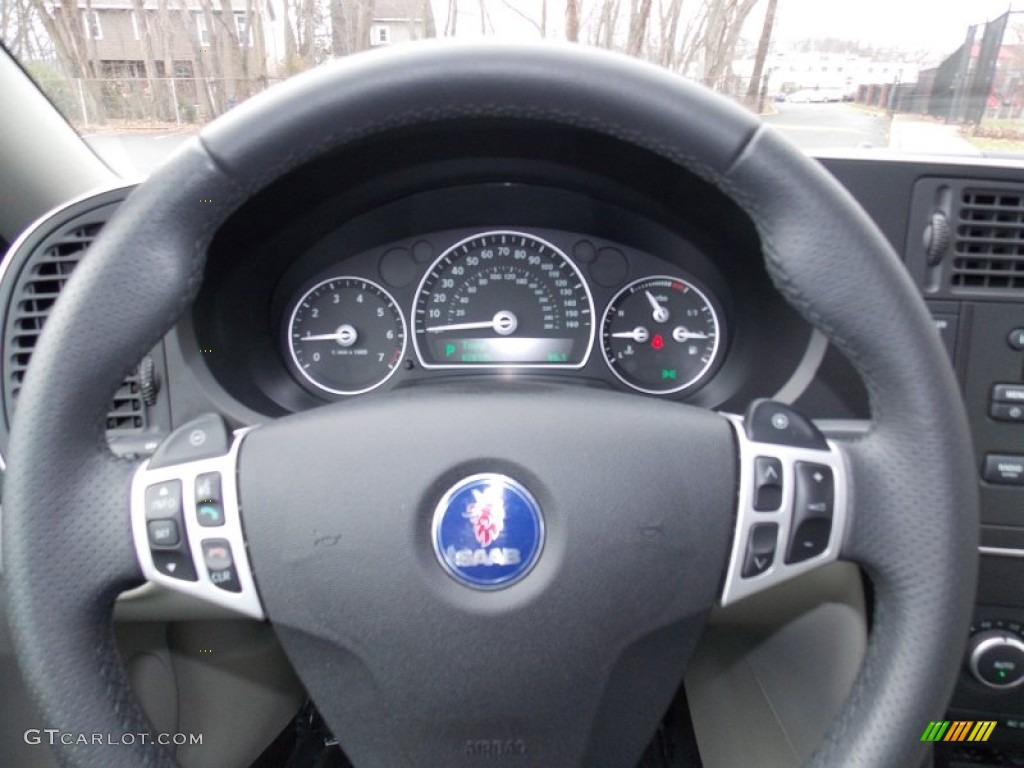 2011 9-3 2.0T Sport Sedan XWD - Nocturne Blue Metallic / Parchment photo #28
