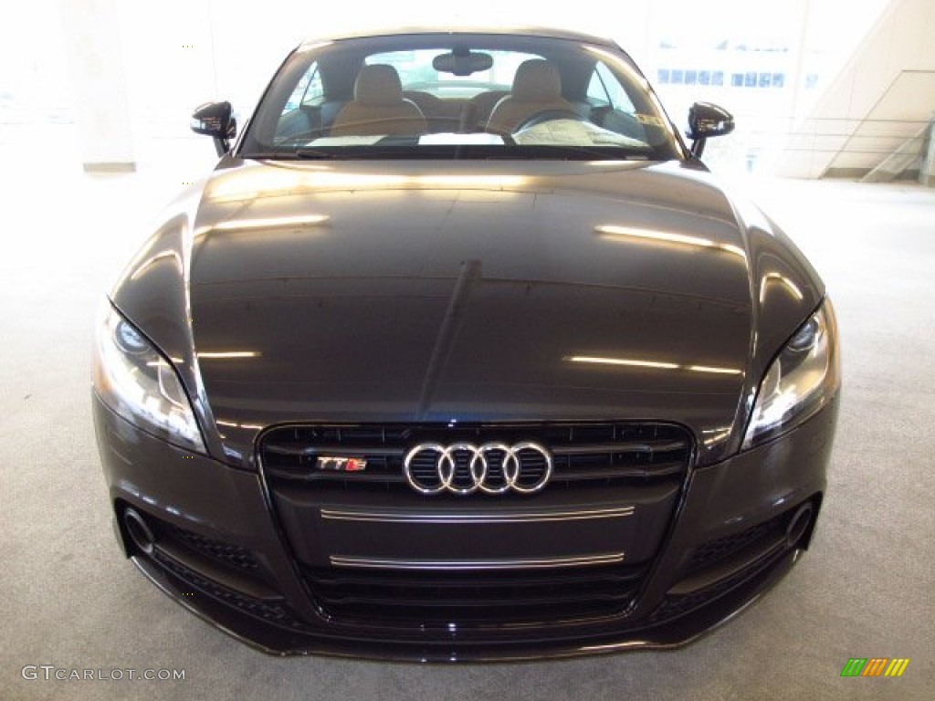 Oolong Gray Metallic 2014 Audi TT S 2.0T quattro Coupe Exterior Photo #89278179