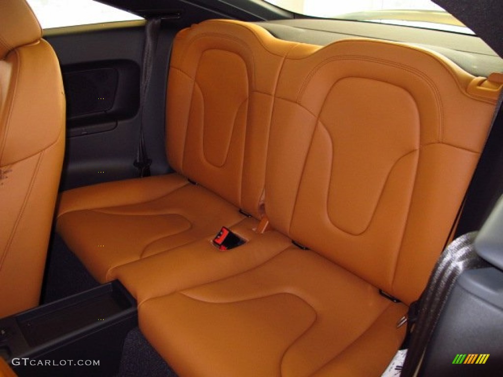 S Madras Brown Baseball-optic Leather Interior 2014 Audi TT S 2.0T quattro Coupe Photo #89278269