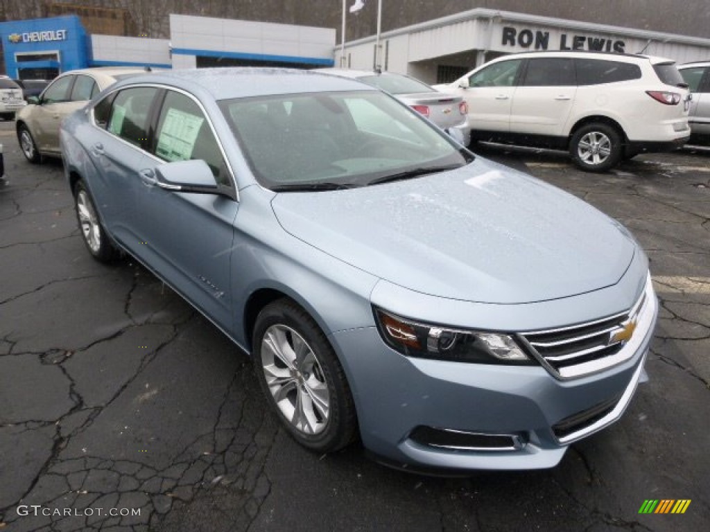 2014 Impala LT - Silver Topaz Metallic / Jet Black/Dark Titanium photo #2