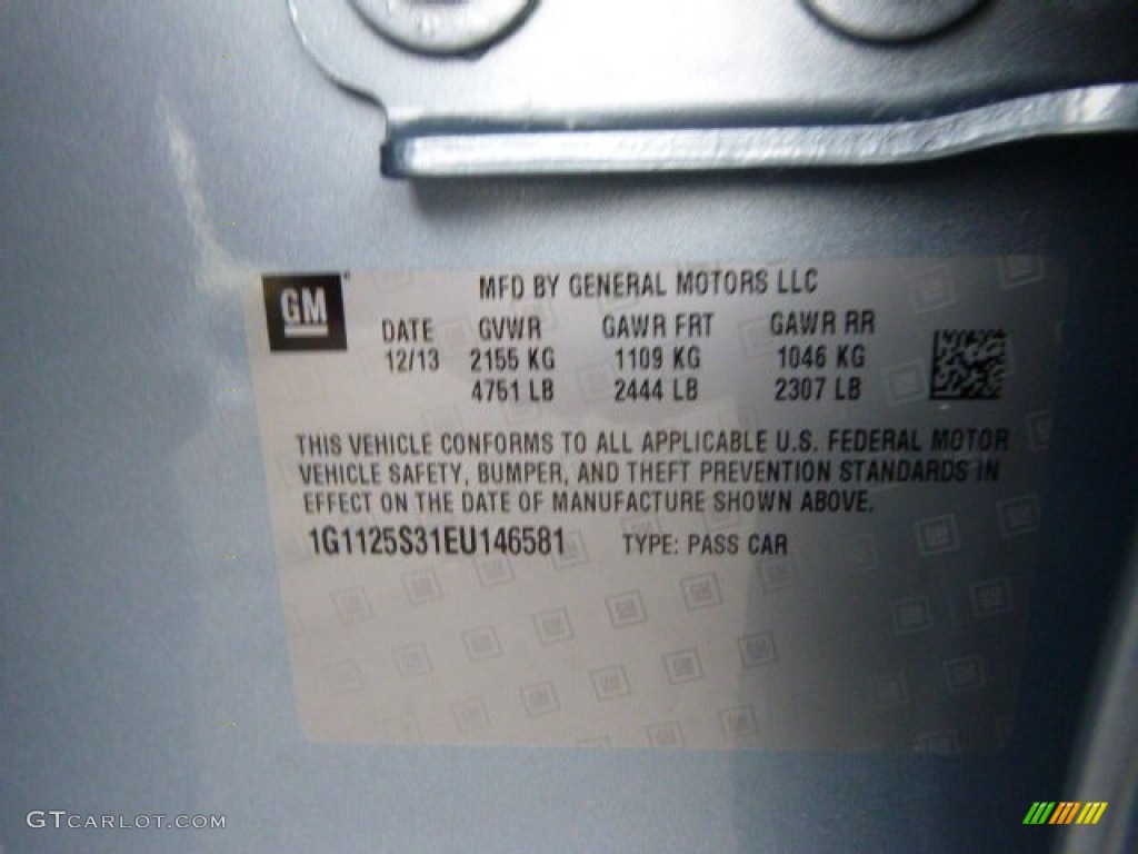 2014 Impala LT - Silver Topaz Metallic / Jet Black/Dark Titanium photo #20