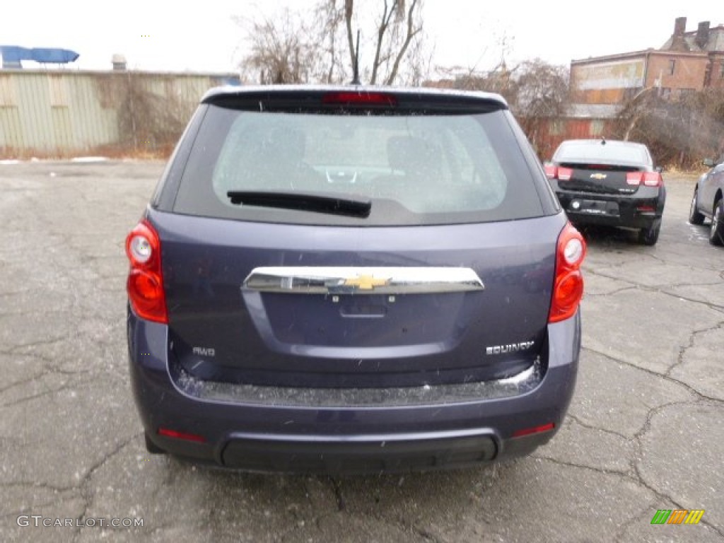 2014 Equinox LS AWD - Atlantis Blue Metallic / Jet Black photo #7