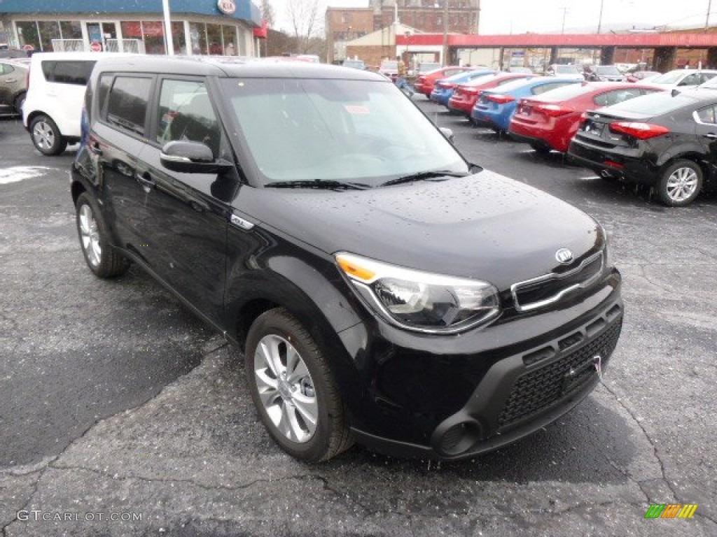 Shadow Black 2014 Kia Soul + Exterior Photo #89279445
