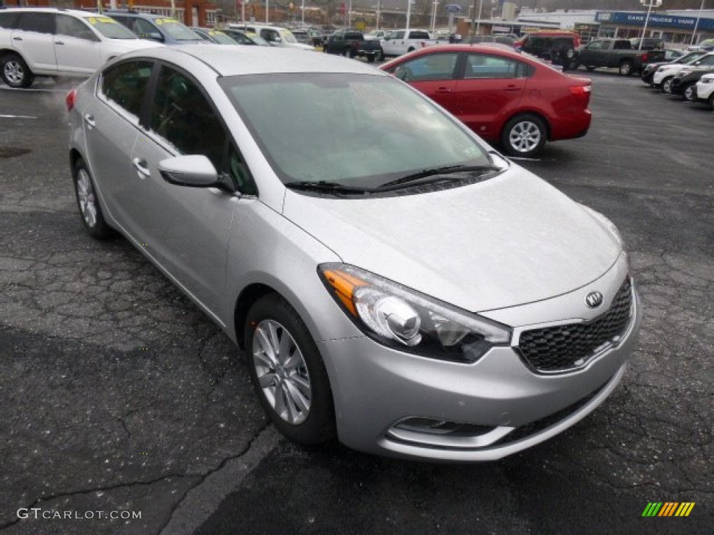 Bright Silver 2014 Kia Forte EX Exterior Photo #89279874