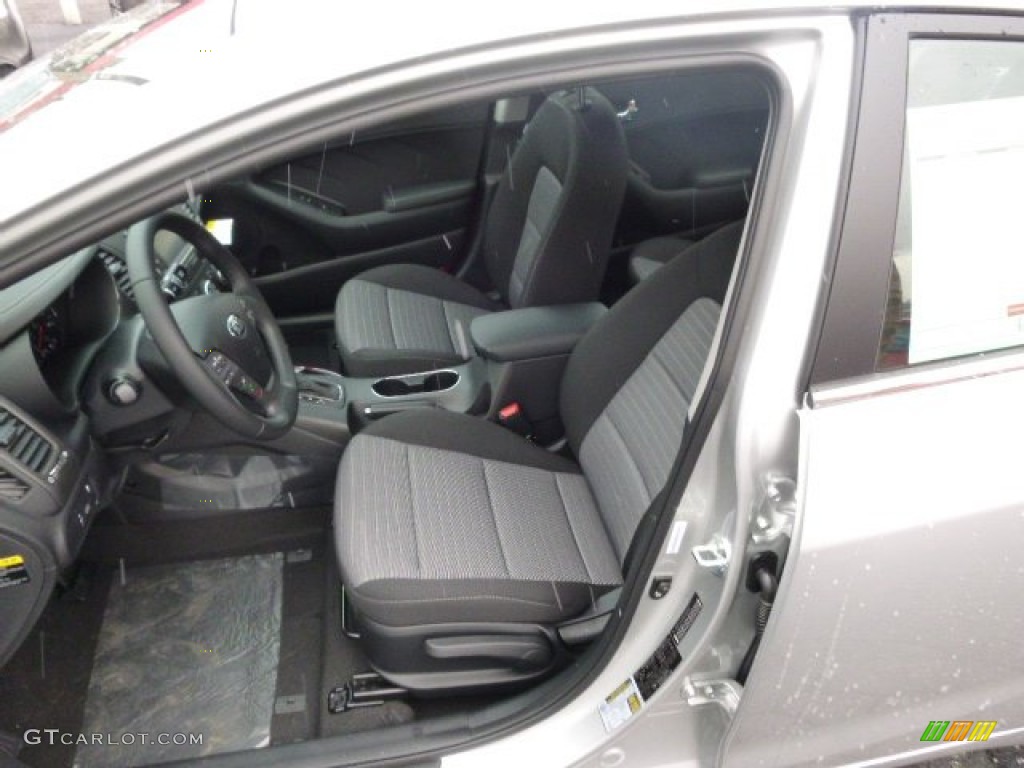 Black Interior 2014 Kia Forte EX Photo #89280072