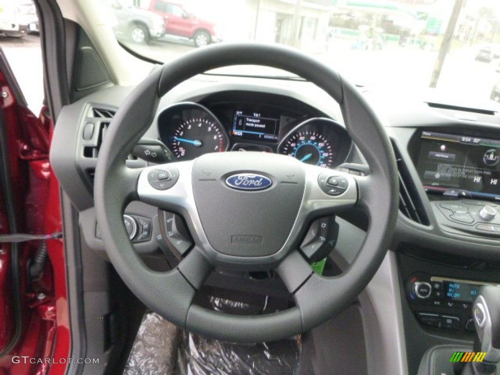 2014 Escape SE 2.0L EcoBoost 4WD - Ruby Red / Charcoal Black photo #18