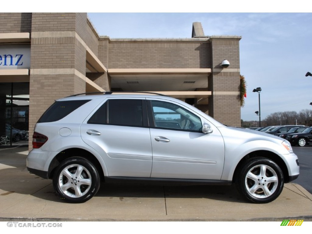 Iridium Silver Metallic 2008 Mercedes-Benz ML 350 4Matic Exterior Photo #89280294