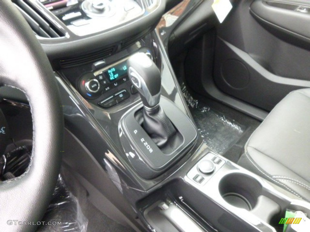 2014 Escape Titanium 2.0L EcoBoost 4WD - White Platinum / Charcoal Black photo #17