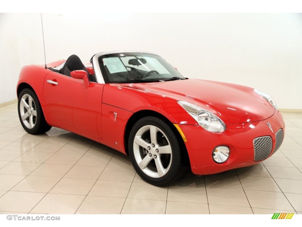 Aggressive Red 2008 Pontiac Solstice Roadster Exterior Photo #89280687