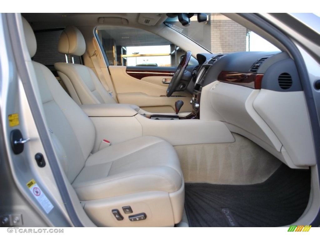 2010 LS 460 L AWD - Golden Almond Metallic / Cashmere photo #6