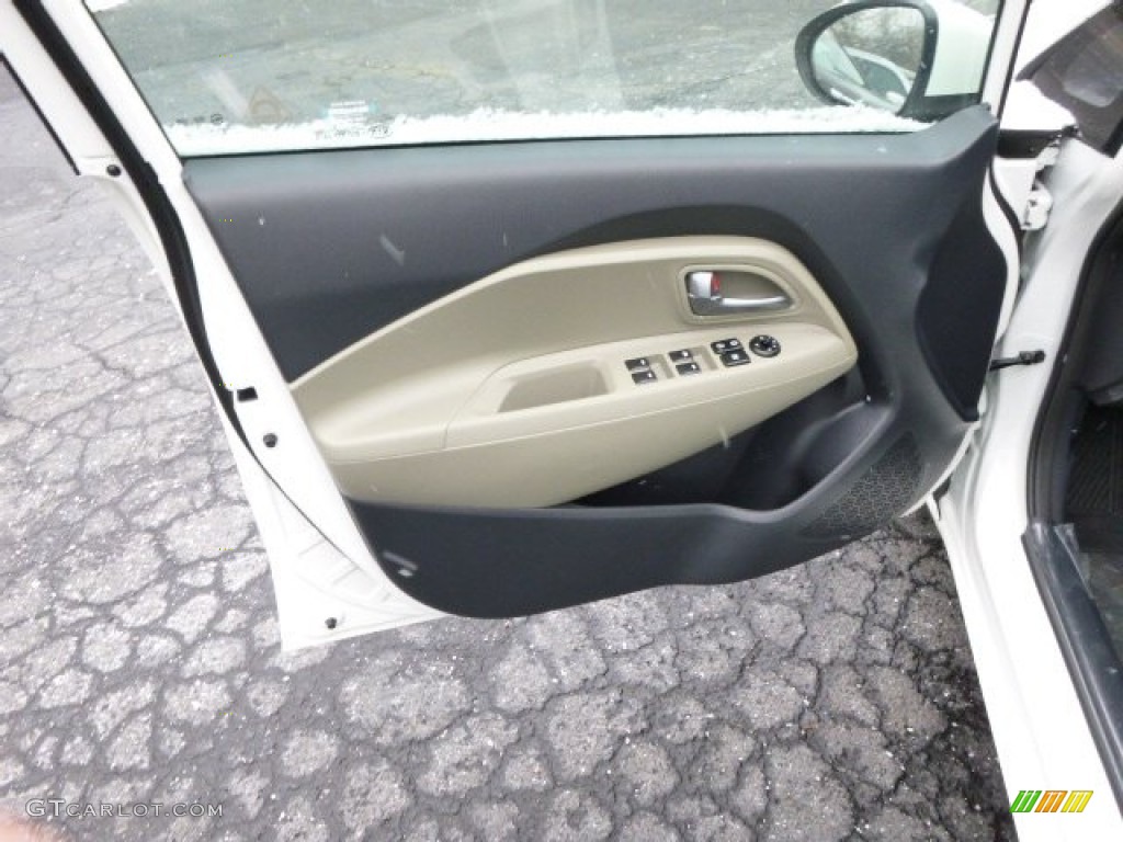 2014 Kia Rio LX Beige Door Panel Photo #89281380