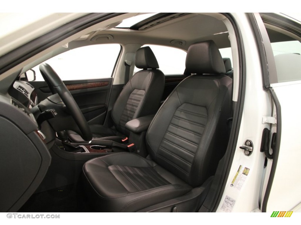2013 Volkswagen Passat 2.5L SEL Front Seat Photo #89281974
