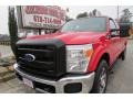 Vermillion Red - F250 Super Duty XLT SuperCab Photo No. 2