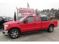 Vermillion Red - F250 Super Duty XLT SuperCab Photo No. 3