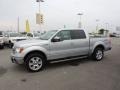 2012 Ingot Silver Metallic Ford F150 Lariat SuperCrew 4x4  photo #5