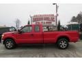 Vermillion Red - F250 Super Duty XLT SuperCab Photo No. 4
