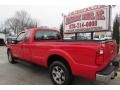 Vermillion Red - F250 Super Duty XLT SuperCab Photo No. 5
