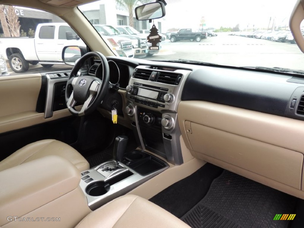 2010 Toyota 4Runner Limited Sand Beige Dashboard Photo #89283225