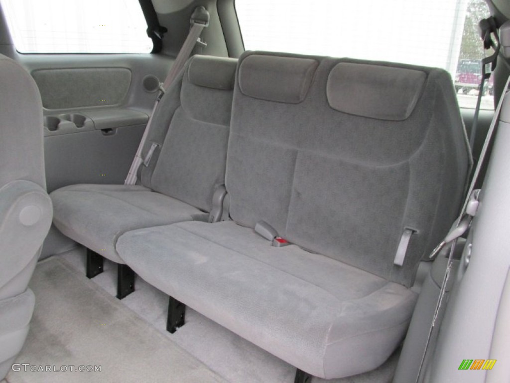 2005 Toyota Sienna XLE Rear Seat Photo #89283765