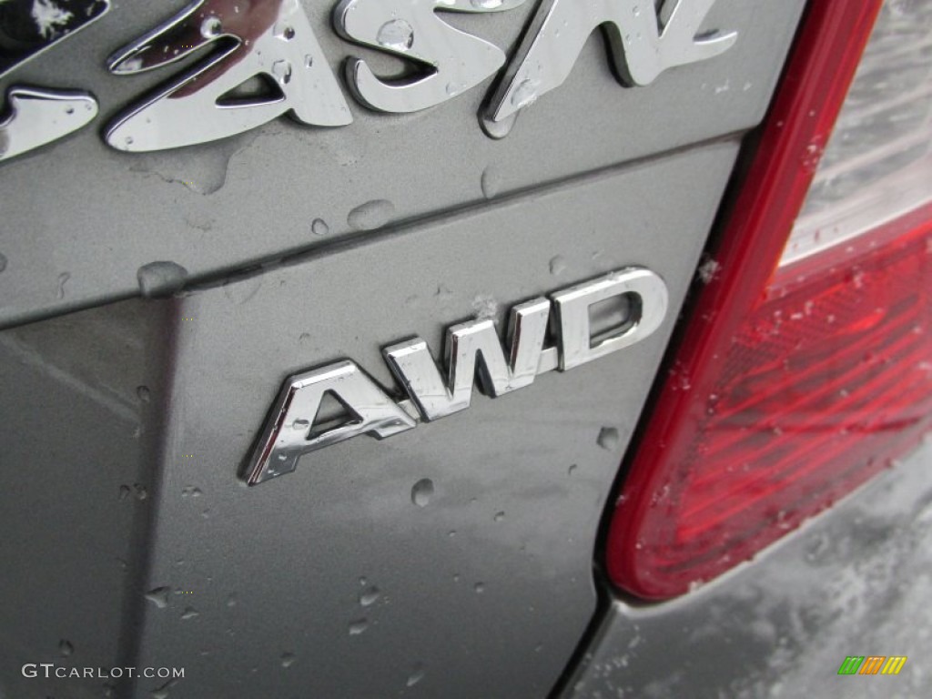 2011 Kizashi GTS AWD - Azure Gray Metallic / Black photo #6