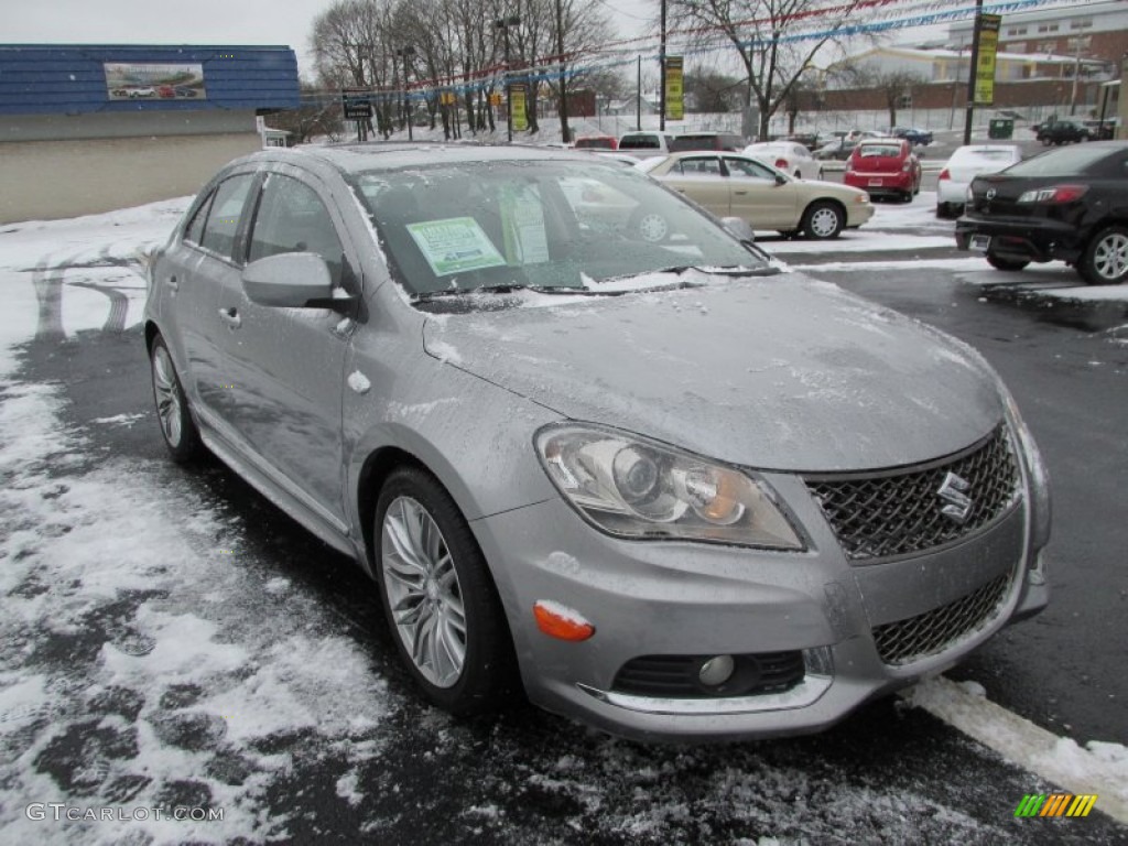 Azure Gray Metallic 2011 Suzuki Kizashi GTS AWD Exterior Photo #89286135