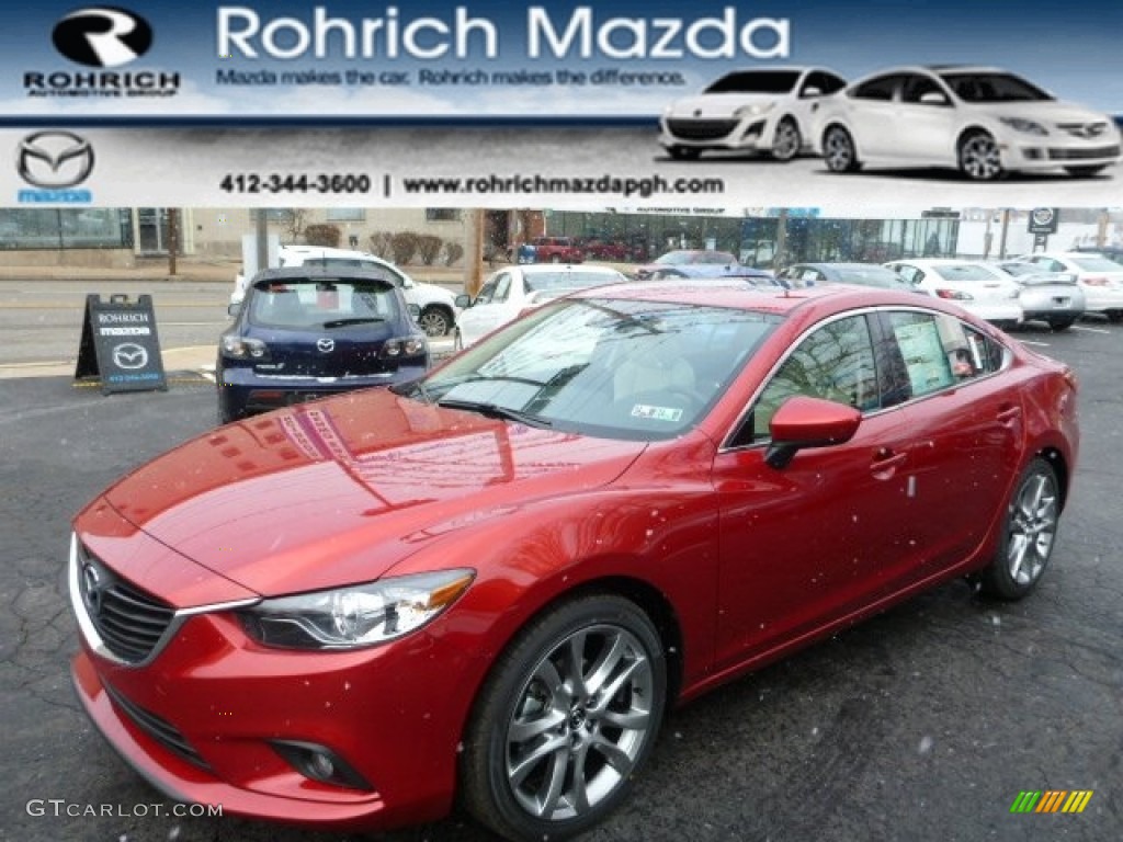 Soul Red Mica Mazda MAZDA6
