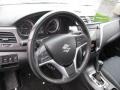 2011 Suzuki Kizashi Black Interior Steering Wheel Photo