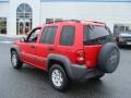 2004 Flame Red Jeep Liberty Sport 4x4  photo #6