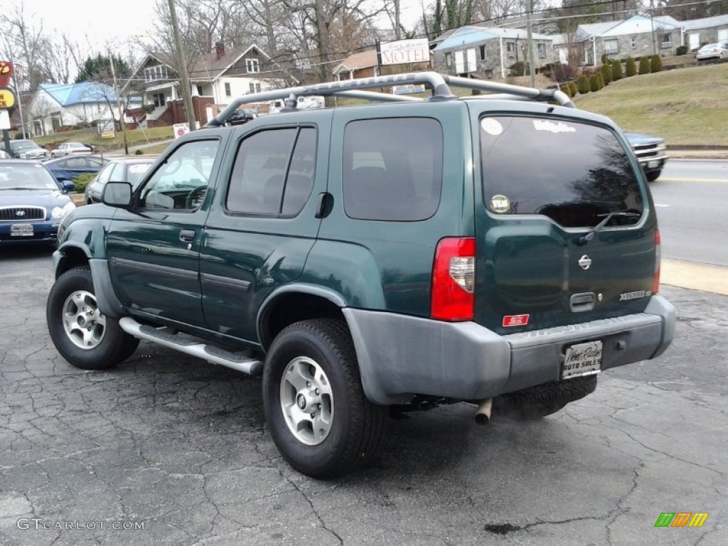 2000 Xterra XE V6 4x4 - Alpine Green Metallic / Sage photo #7