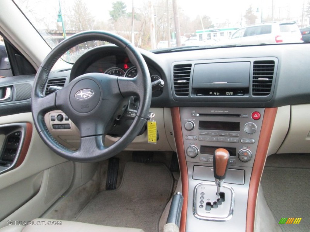 2006 Subaru Outback 2.5i Limited Wagon Taupe Dashboard Photo #89287197