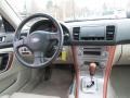Taupe 2006 Subaru Outback 2.5i Limited Wagon Dashboard